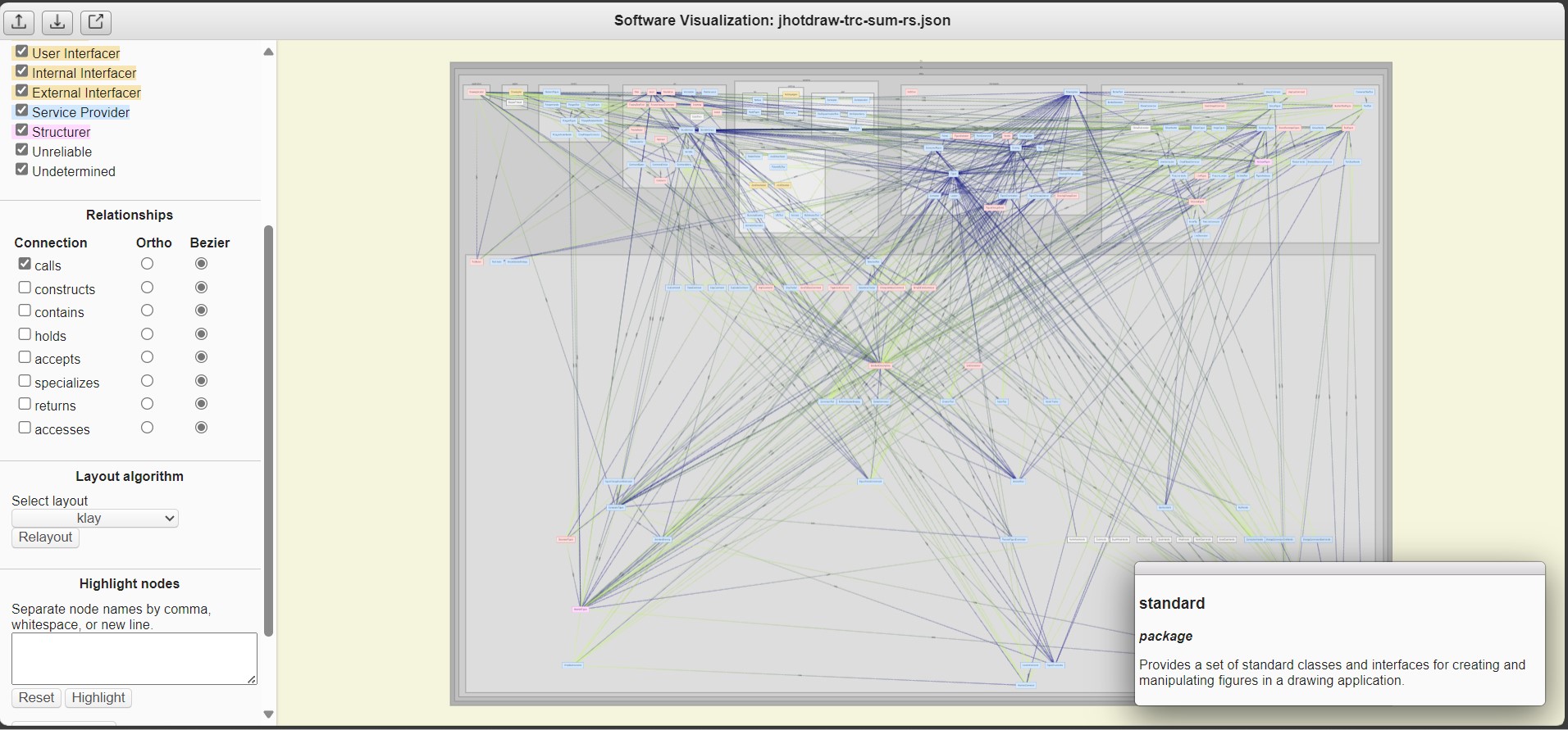 Image for the tool: ClassViz